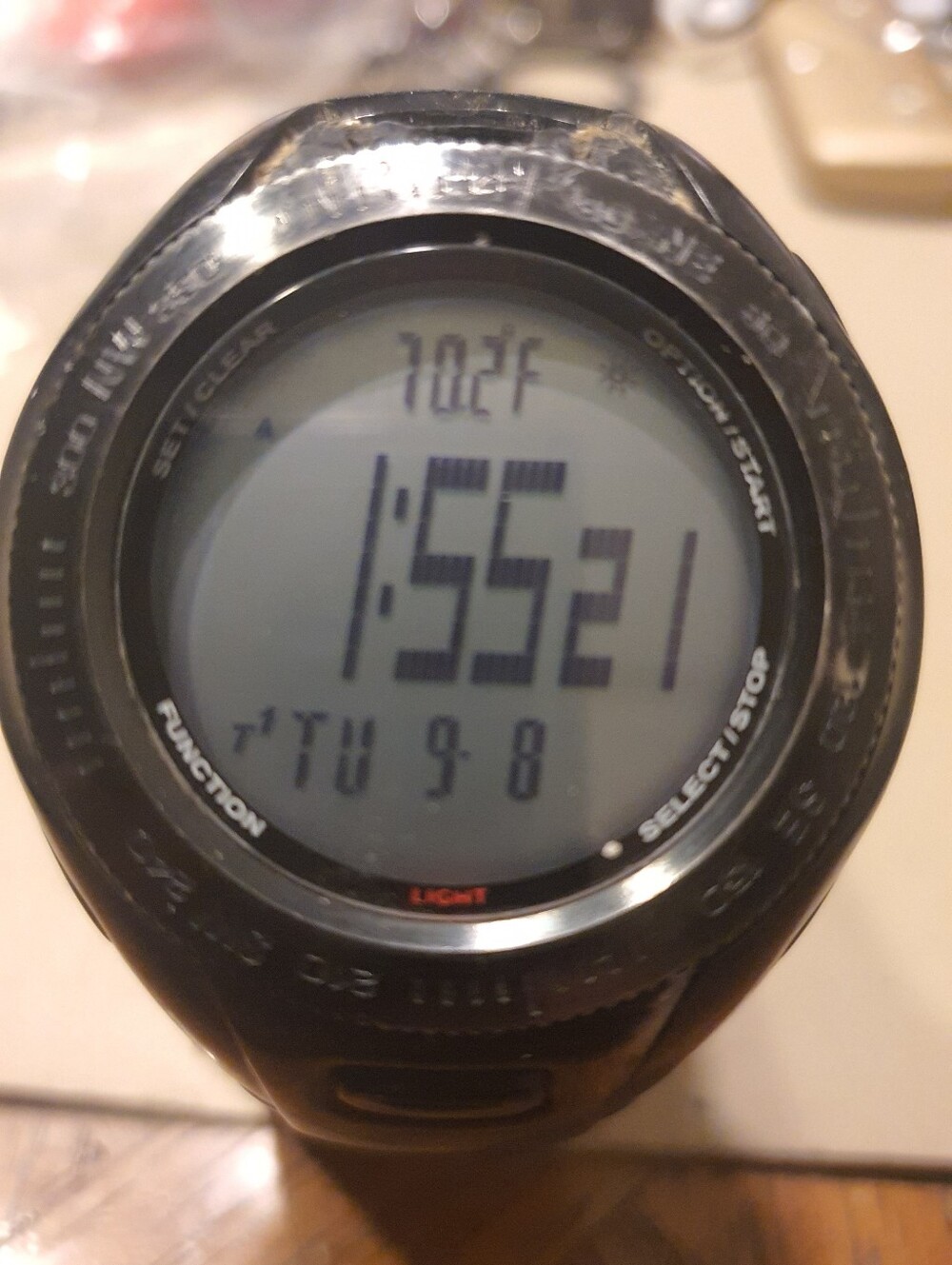 10/$20 Highgear Alterra Digital Altimeter And Barometer Men's Watch